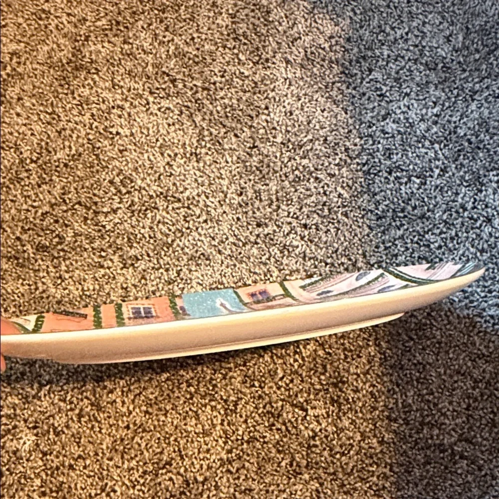 Paris Holiday in the City Stoneware Platter by Anthropologie - Picture 4 of 6